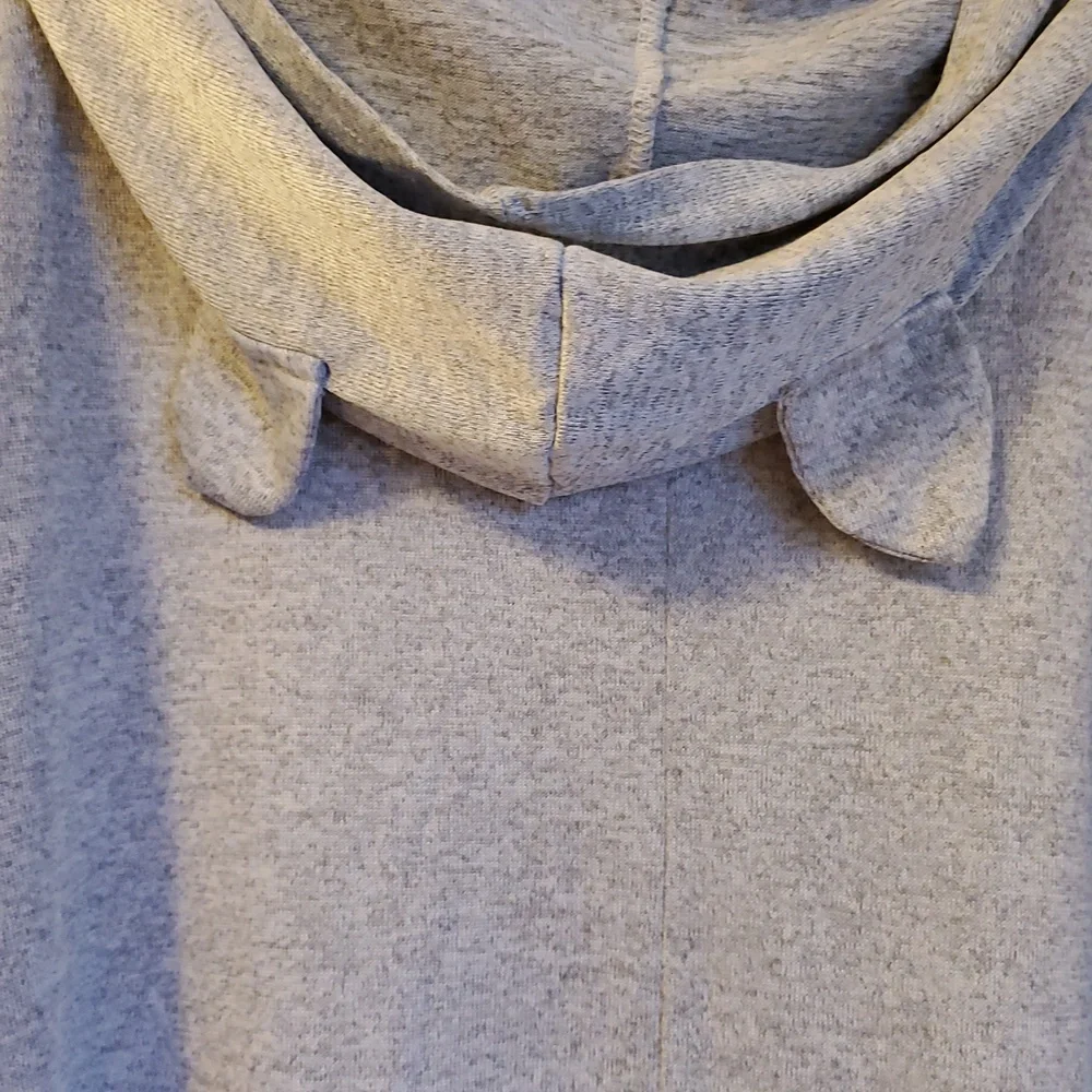 Gray Cat Graphic T-Shirt Sz 2X